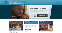 Desktop Screenshot of inquiryproject.terc.edu